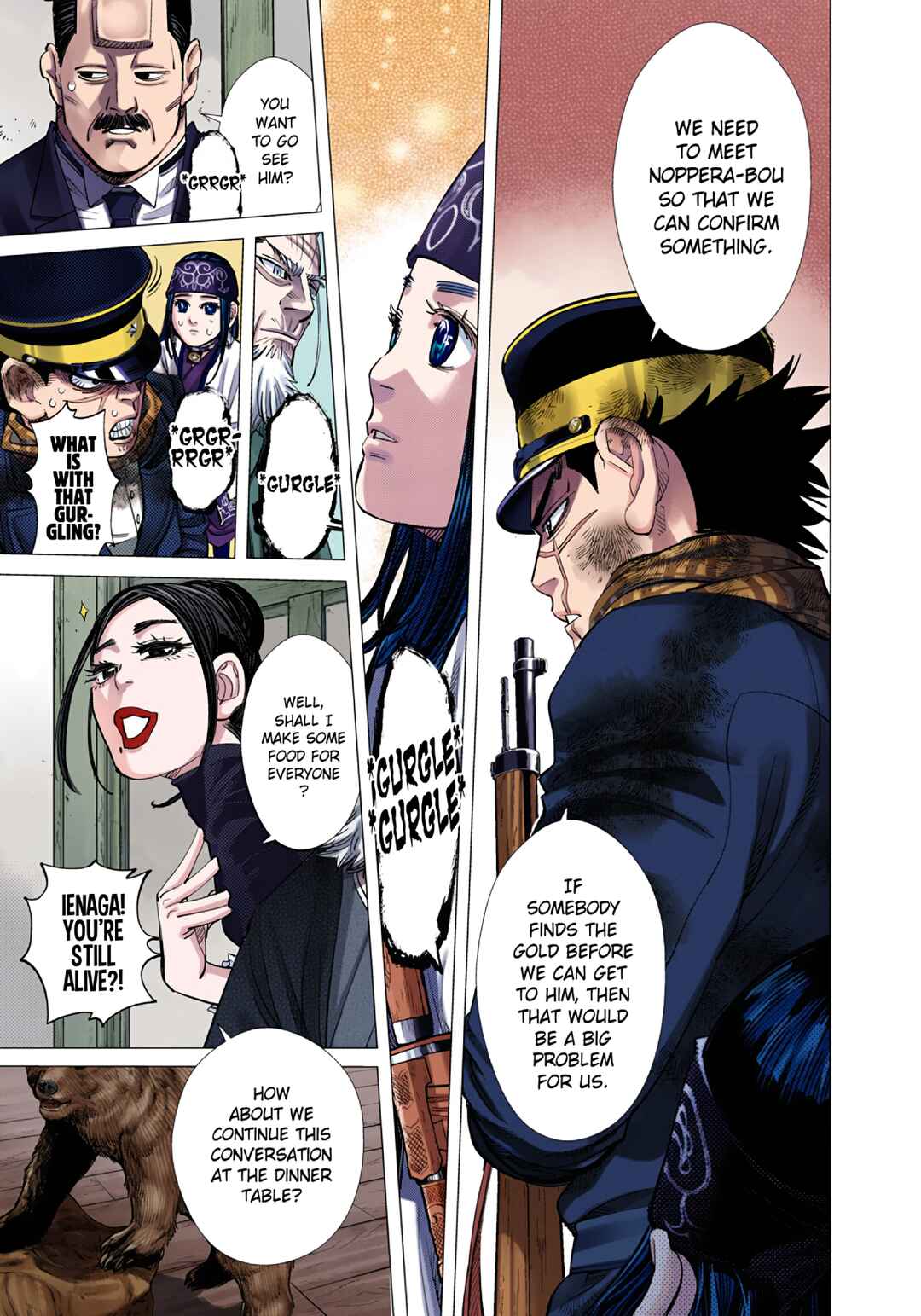Page 13 Chapter 81 Golden Kamuy (Official Colored)