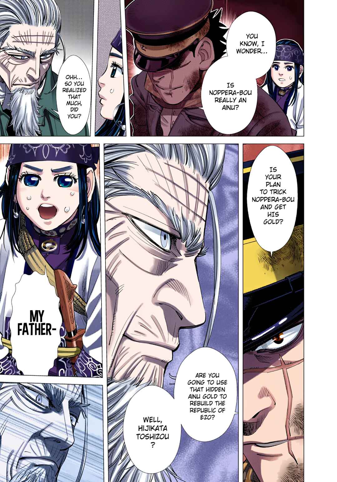 Page 9 Chapter 81 Golden Kamuy (Official Colored)