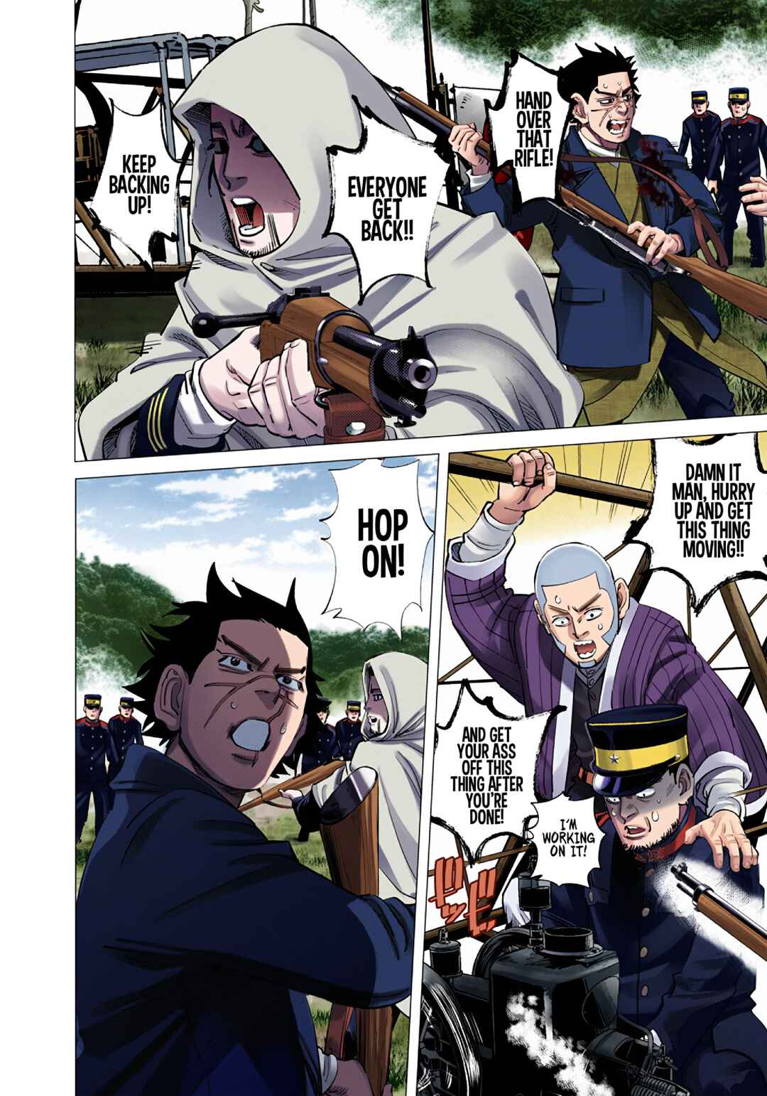 Page 2 Chapter 99 Golden Kamuy (Official Colored)