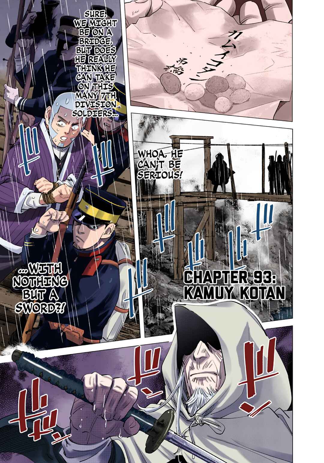 Page 1 Chapter 93 Golden Kamuy (Official Colored)