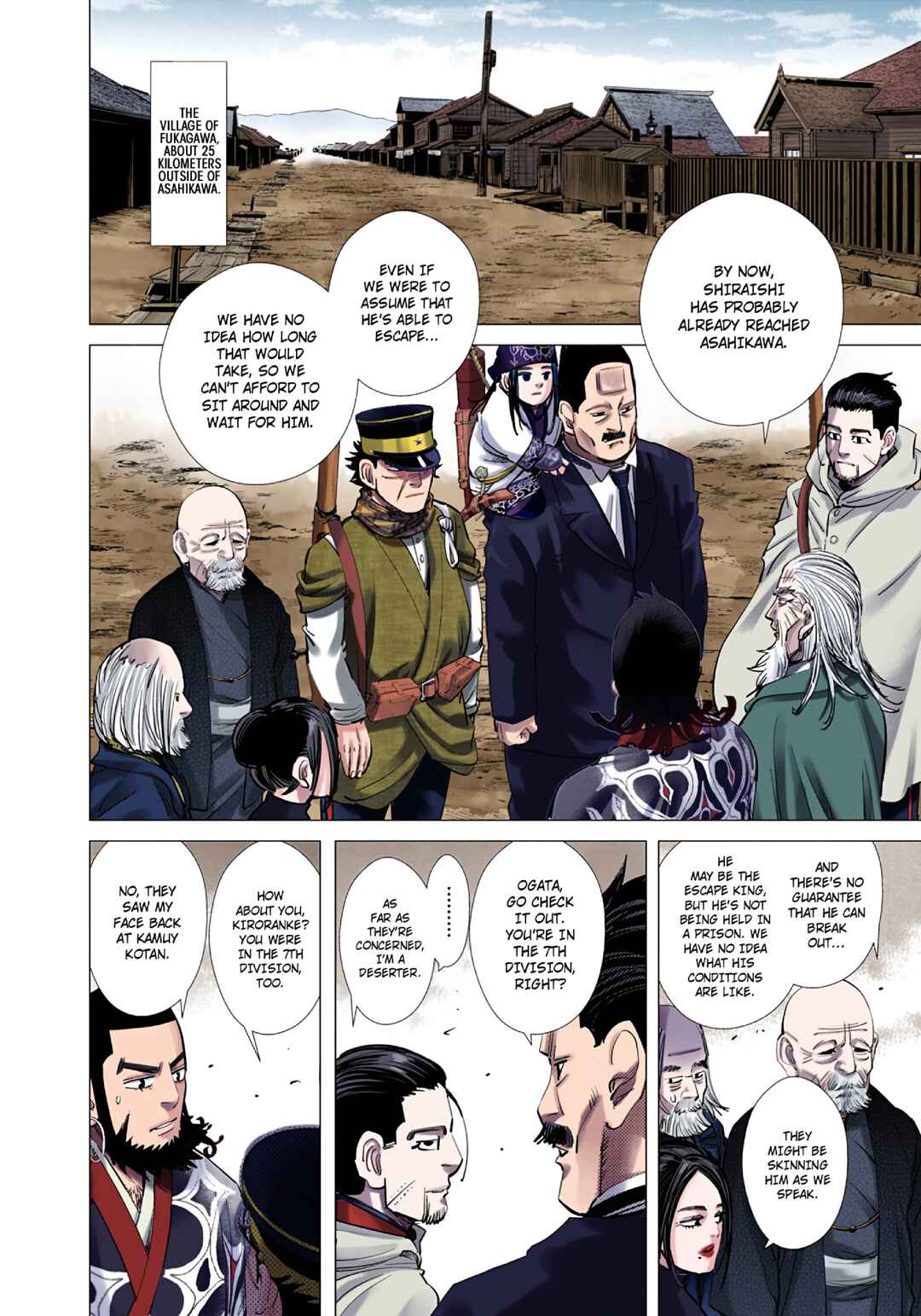 Page 13 Chapter 93 Golden Kamuy (Official Colored)