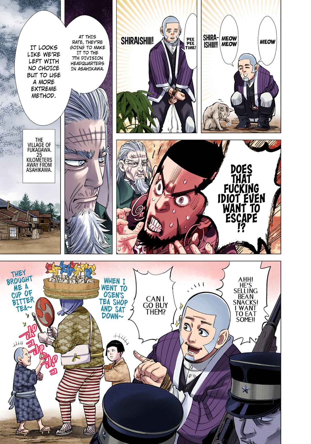 Page 11 Chapter 92 Golden Kamuy (Official Colored)