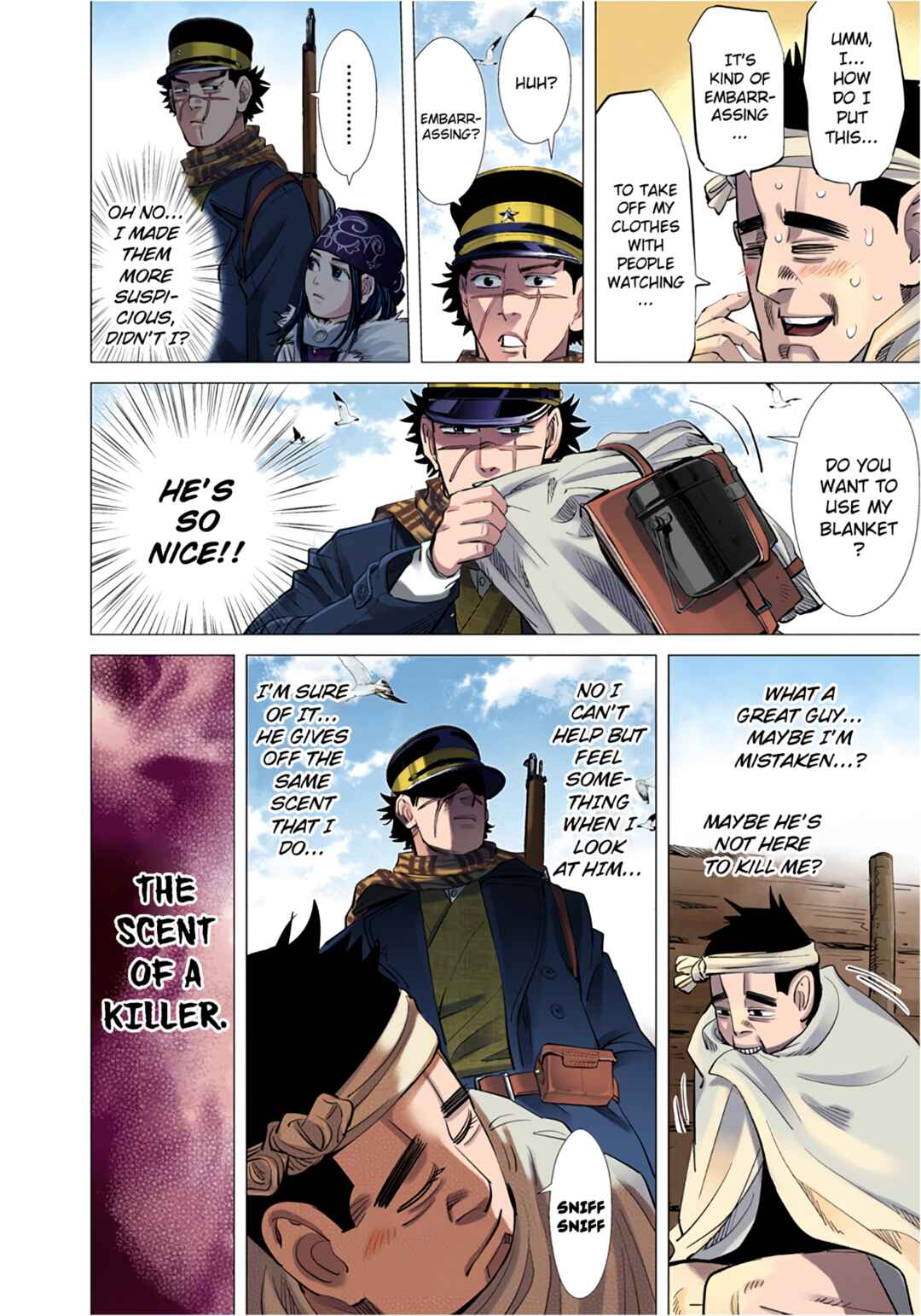 Page 10 Chapter 39 Golden Kamuy (Official Colored)