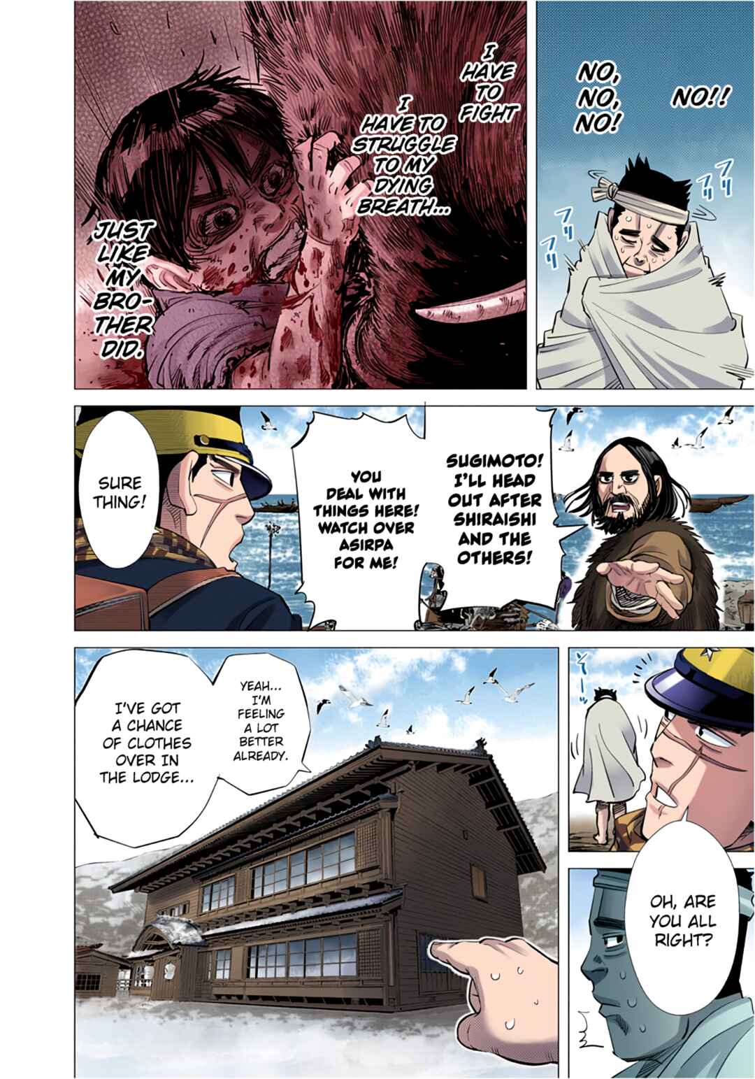 Page 12 Chapter 39 Golden Kamuy (Official Colored)