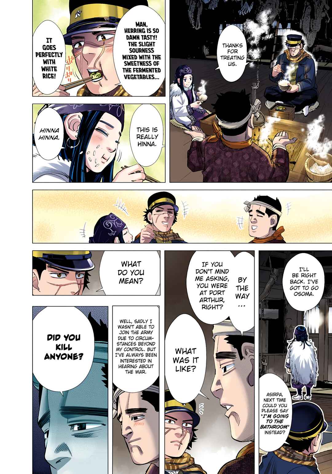 Page 20 Chapter 39 Golden Kamuy (Official Colored)