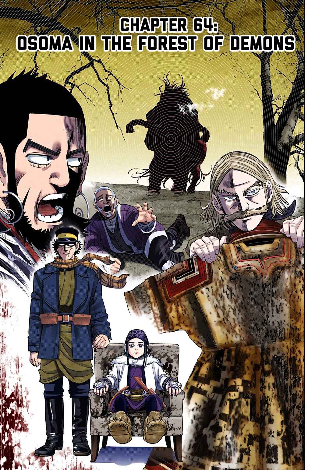 Page 1 Chapter 64 Golden Kamuy (Official Colored)