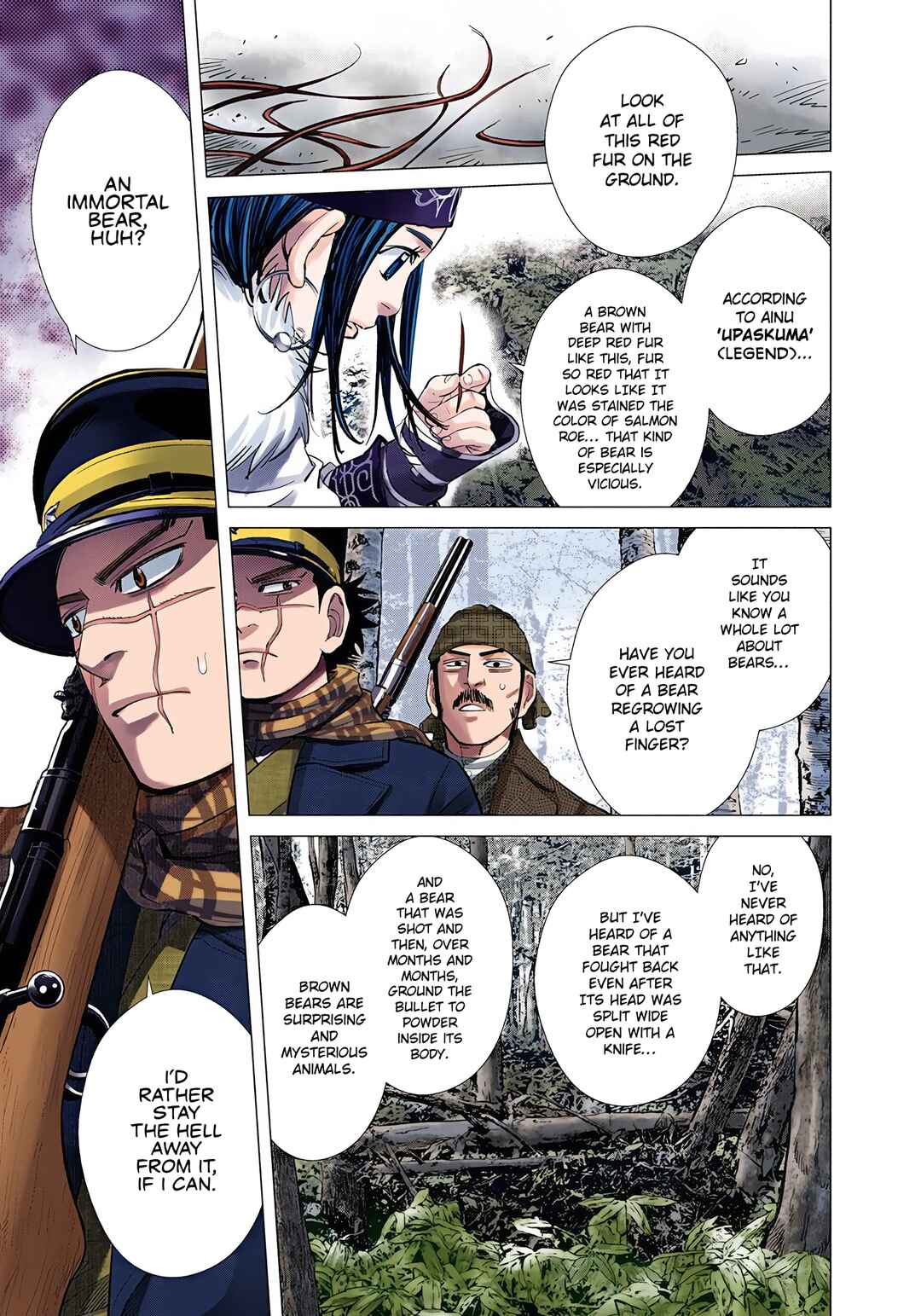 Page 14 Chapter 64 Golden Kamuy (Official Colored)