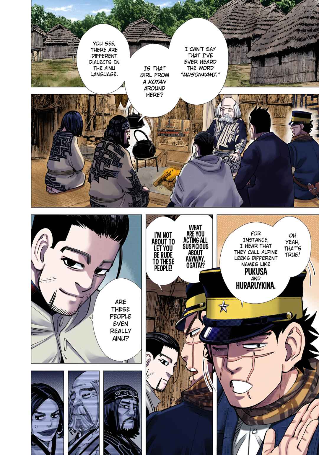 Page 2 Chapter 88 Golden Kamuy (Official Colored)