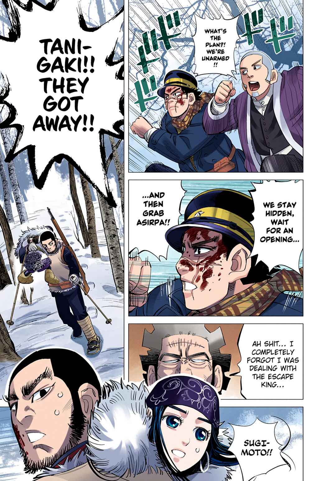 Page 15 Chapter 28 Golden Kamuy (Official Colored)