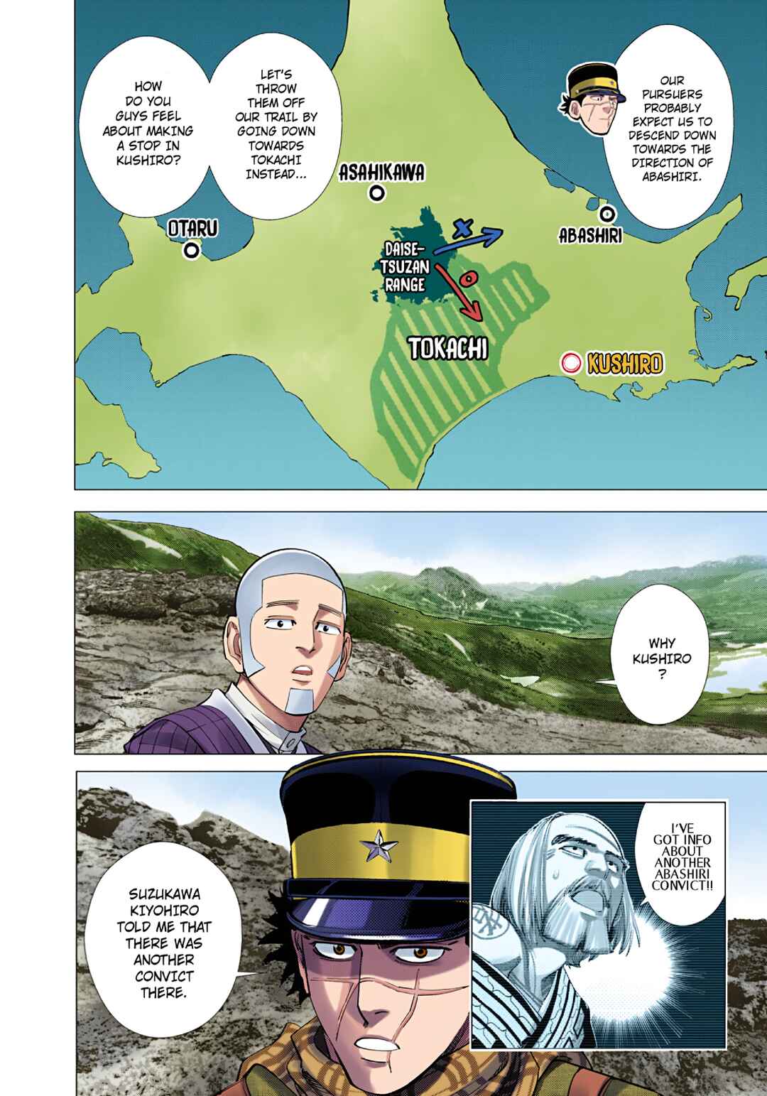 Page 9 Chapter 101 Golden Kamuy (Official Colored)