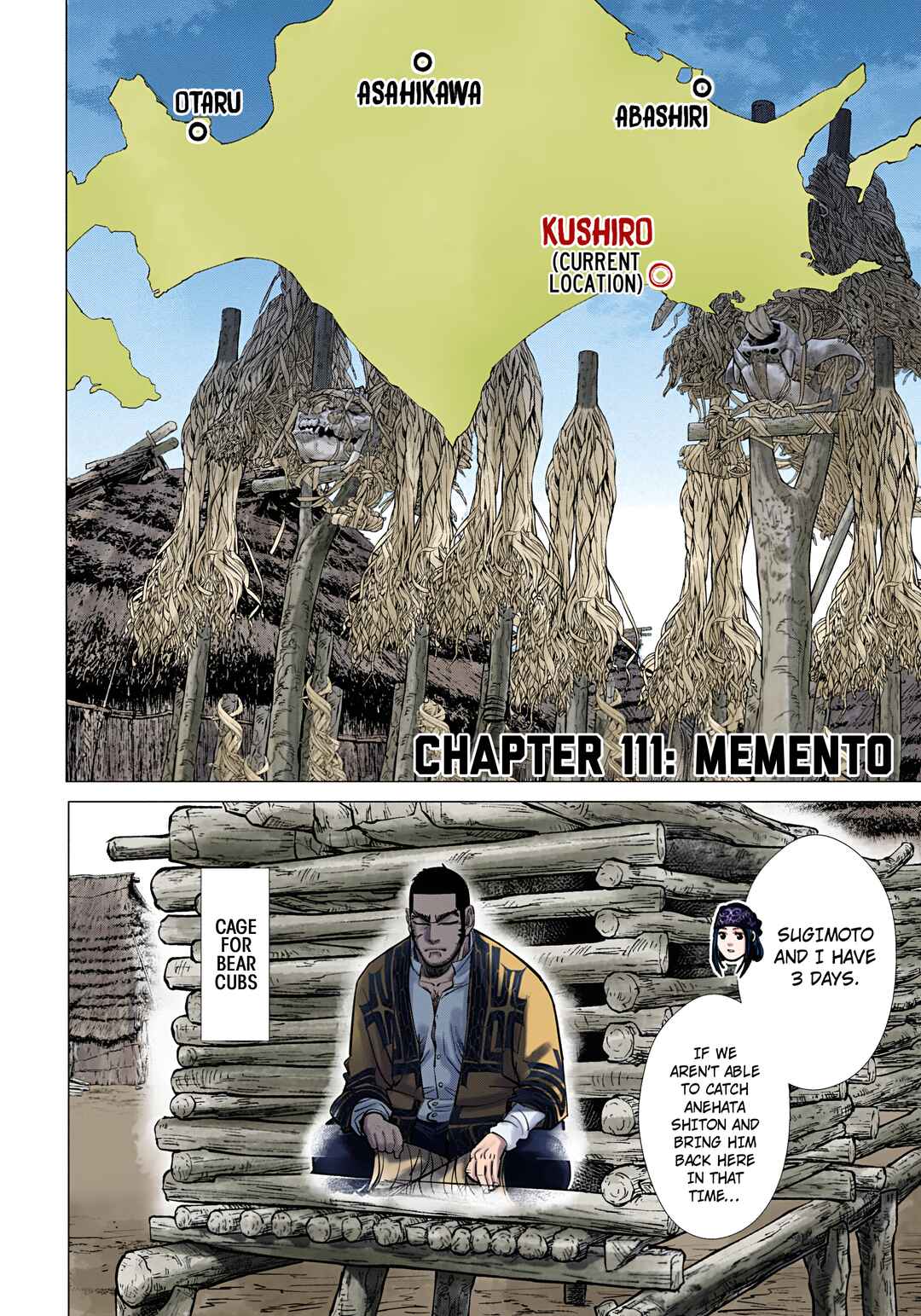 Page 5 Chapter 111 Golden Kamuy (Official Colored)