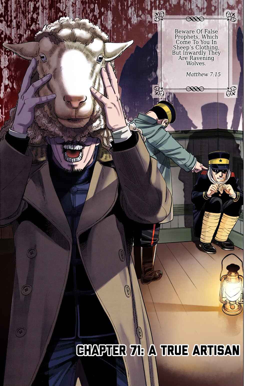 Page 1 Chapter 71 Golden Kamuy (Official Colored)