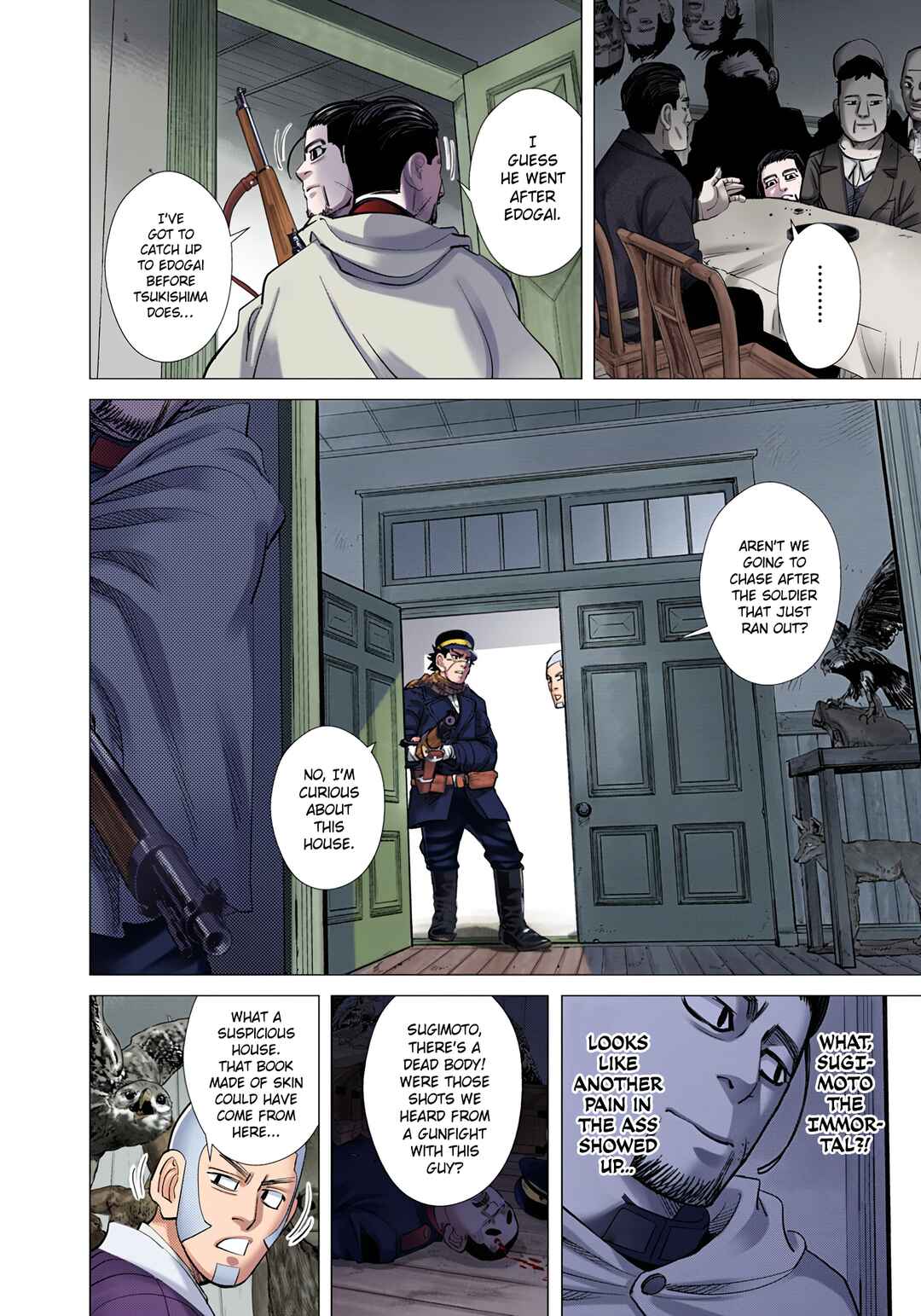 Page 14 Chapter 78 Golden Kamuy (Official Colored)