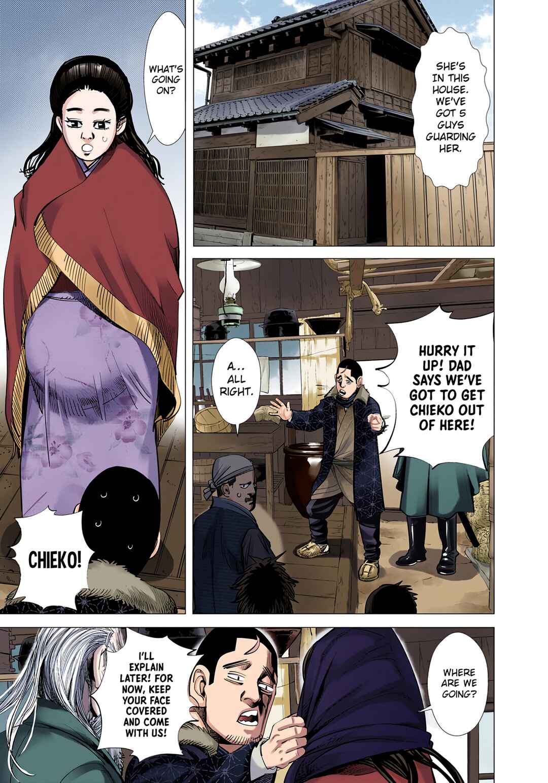Page 13 Chapter 56 Golden Kamuy (Official Colored)