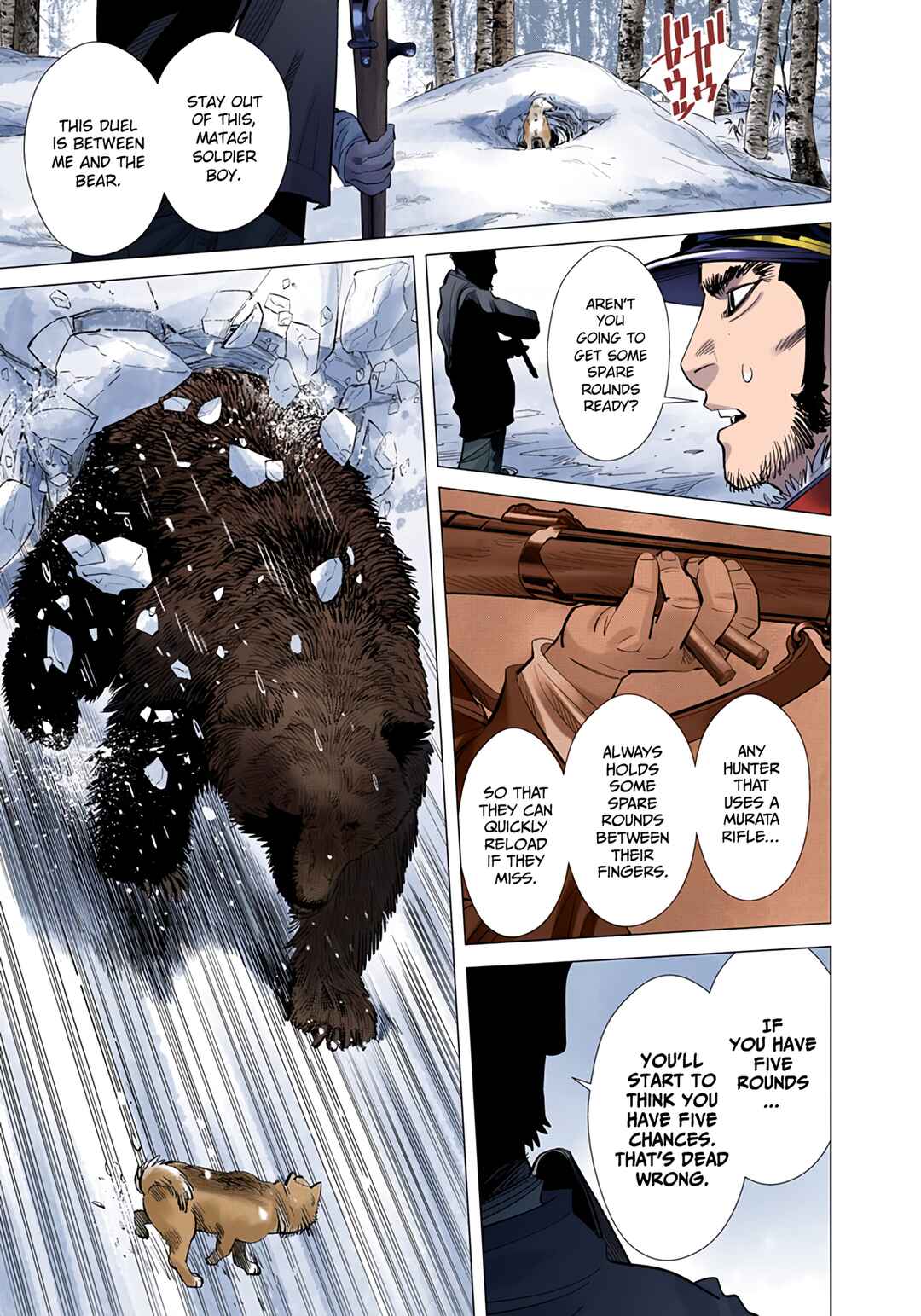 Page 15 Chapter 22 Golden Kamuy (Official Colored)