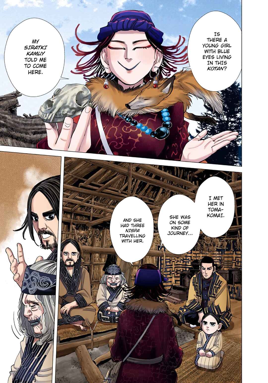 Page 17 Chapter 74 Golden Kamuy (Official Colored)