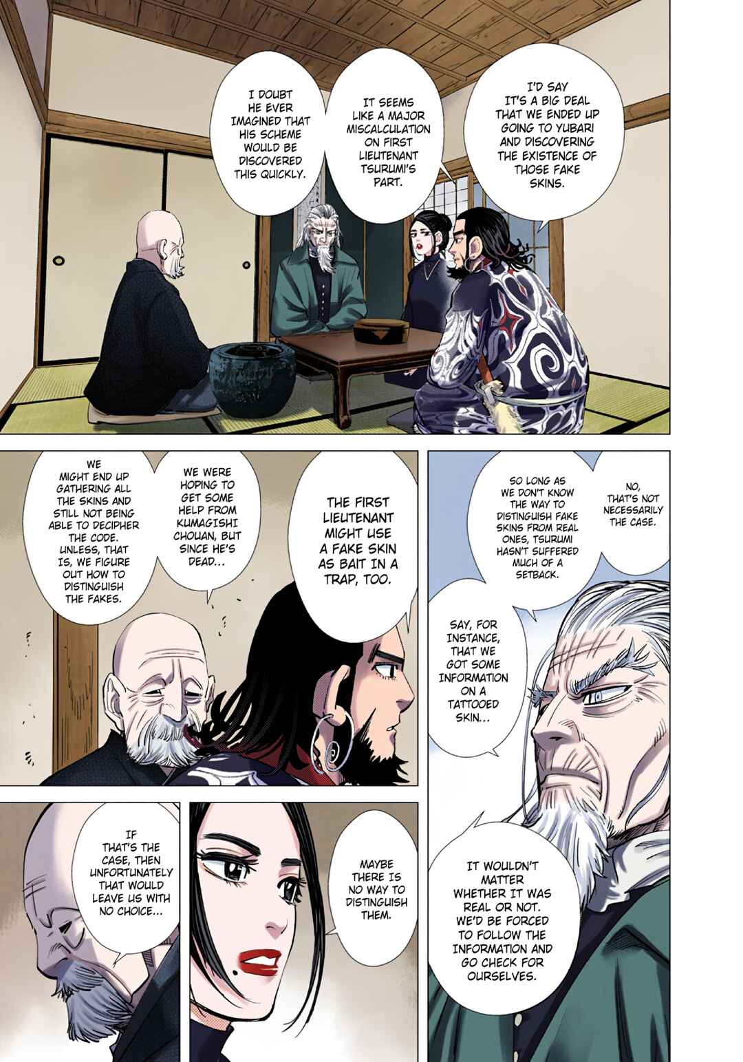 Page 15 Chapter 90 Golden Kamuy (Official Colored)
