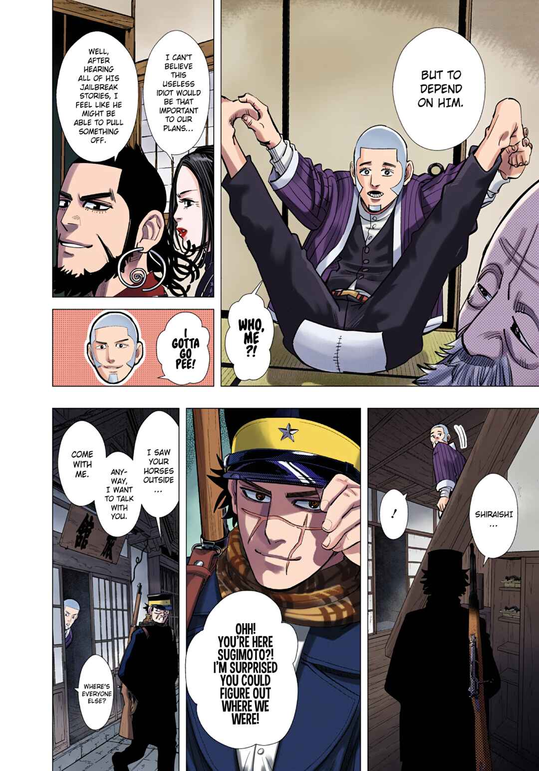 Page 16 Chapter 90 Golden Kamuy (Official Colored)