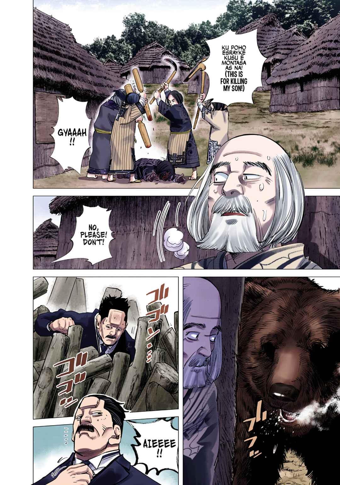 Page 4 Chapter 90 Golden Kamuy (Official Colored)