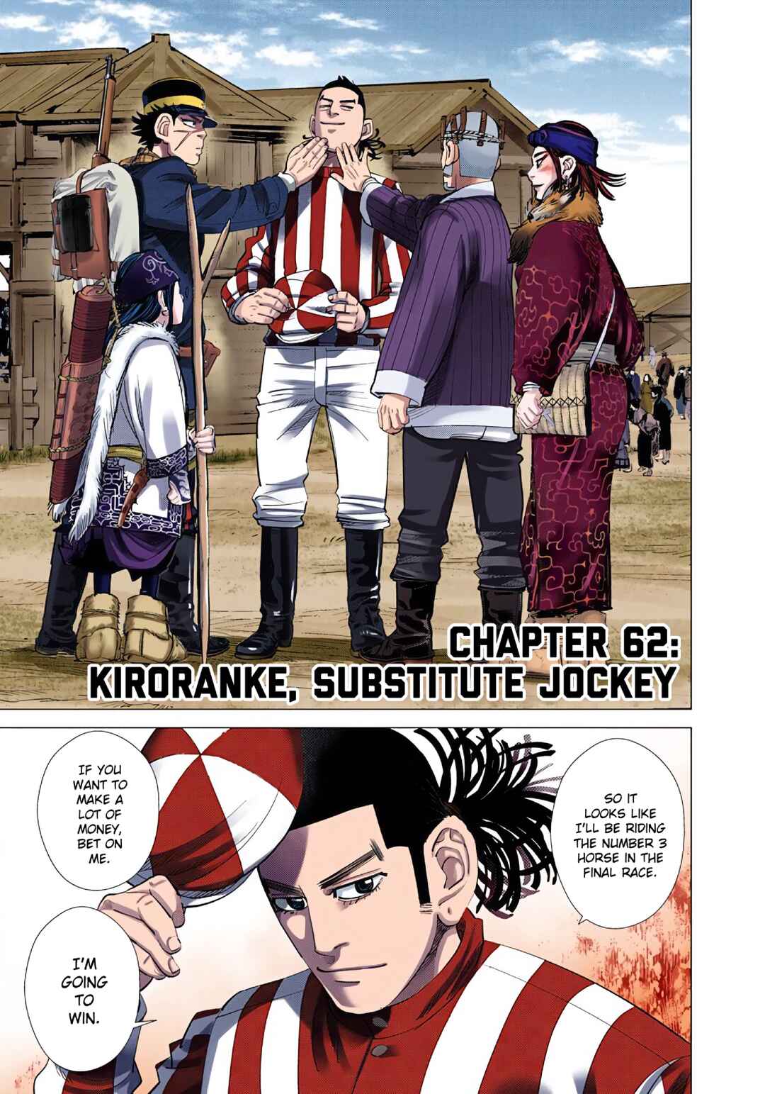 Page 1 Chapter 62 Golden Kamuy (Official Colored)