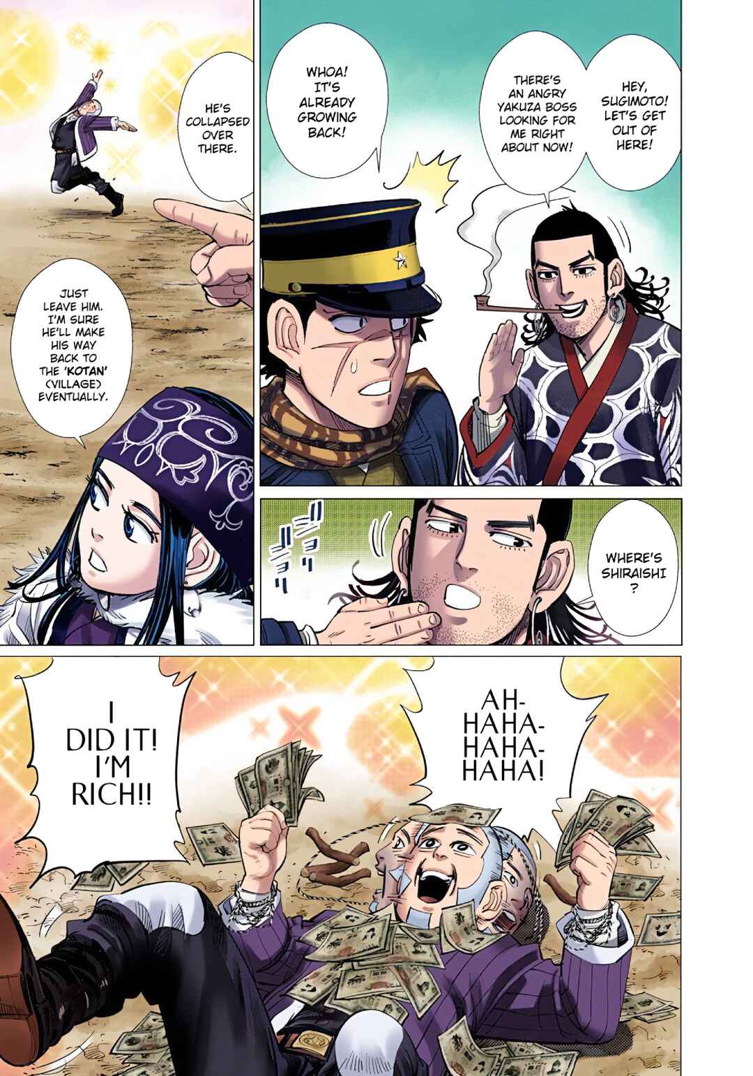 Page 16 Chapter 62 Golden Kamuy (Official Colored)