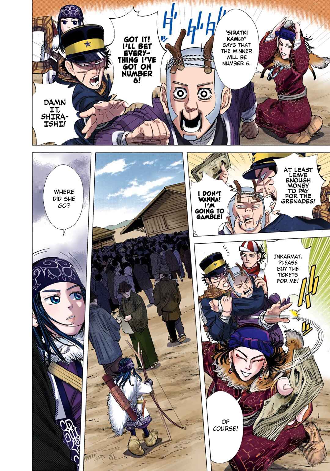 Page 4 Chapter 62 Golden Kamuy (Official Colored)