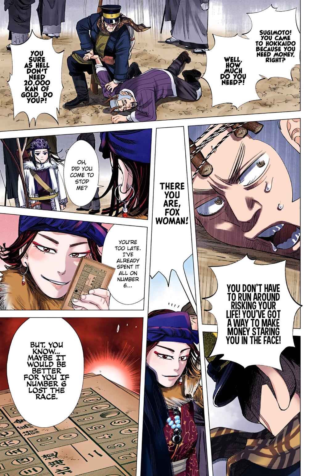 Page 5 Chapter 62 Golden Kamuy (Official Colored)