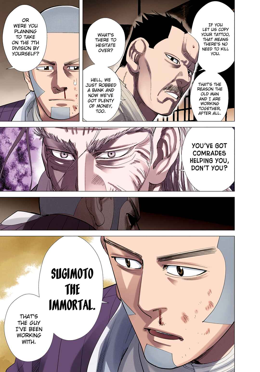 Page 12 Chapter 37 Golden Kamuy (Official Colored)