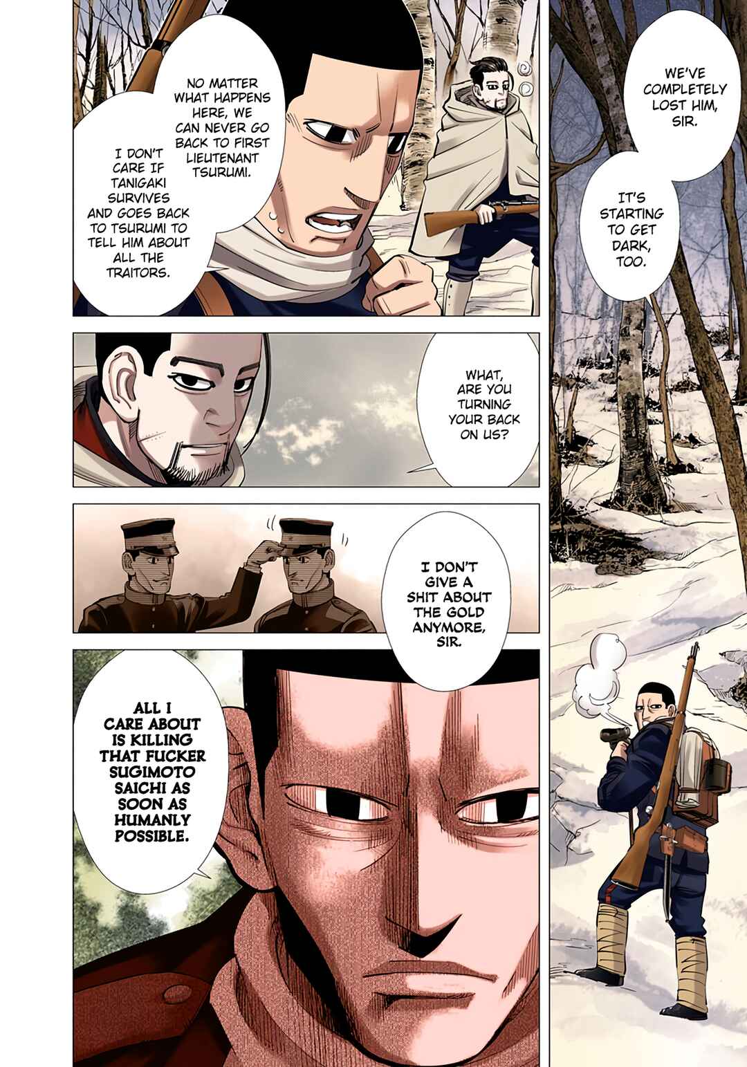 Page 7 Chapter 45 Golden Kamuy (Official Colored)