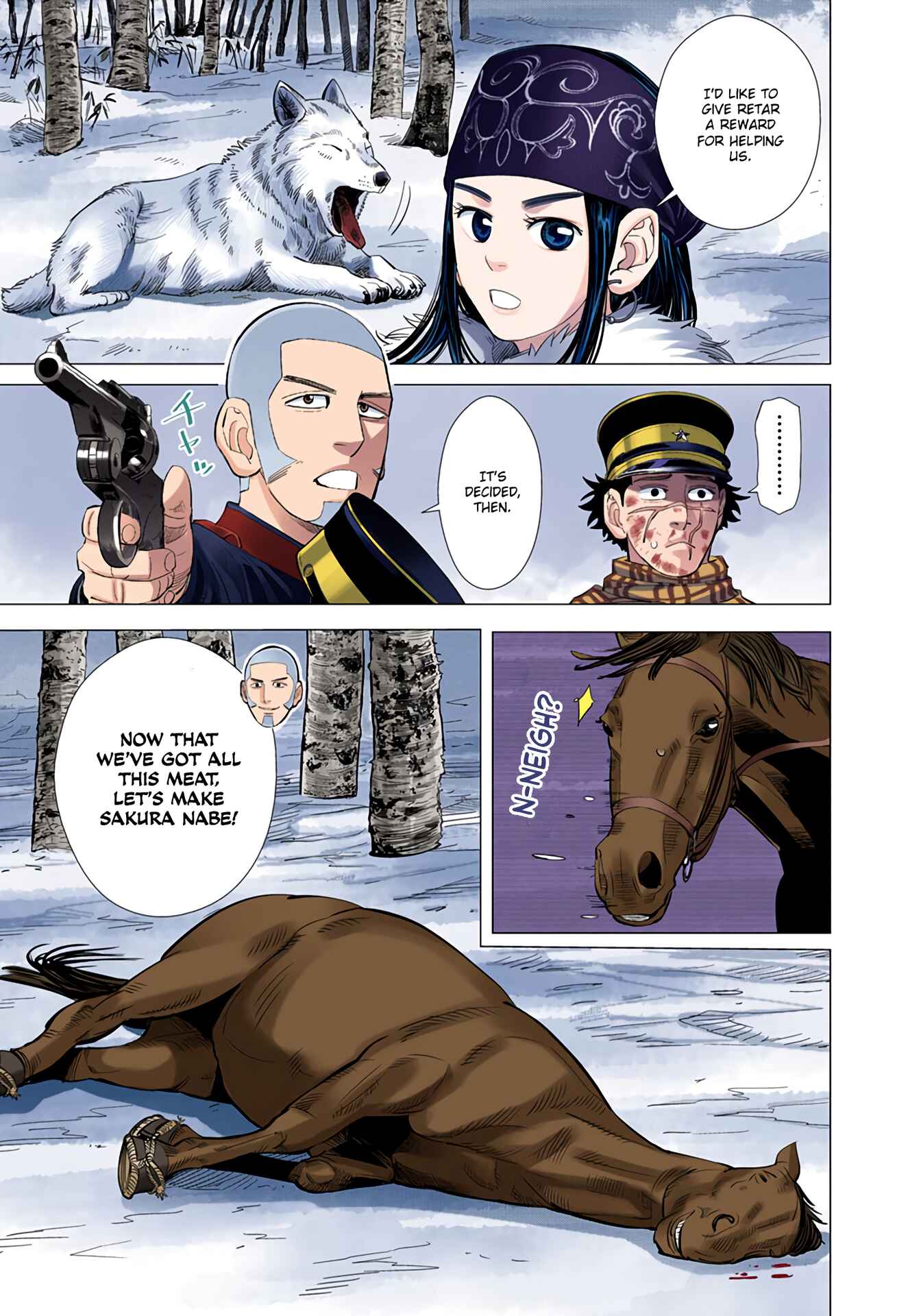 Page 3 Chapter 20 Golden Kamuy (Official Colored)
