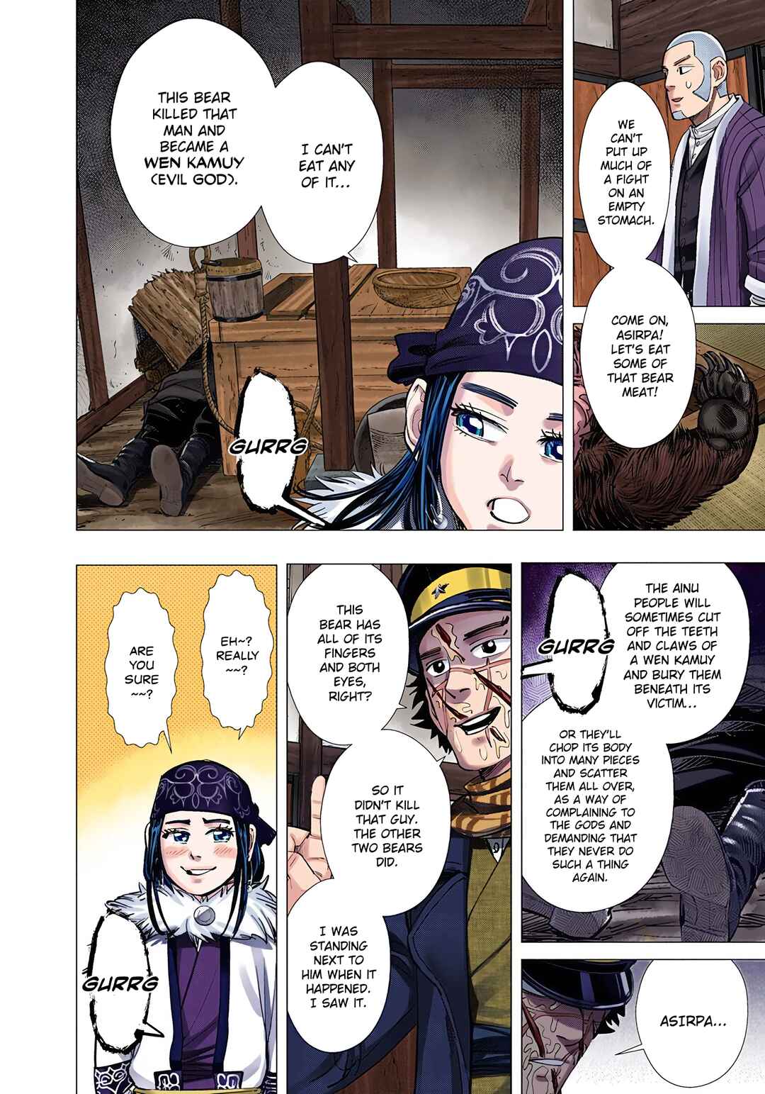 Page 12 Chapter 68 Golden Kamuy (Official Colored)