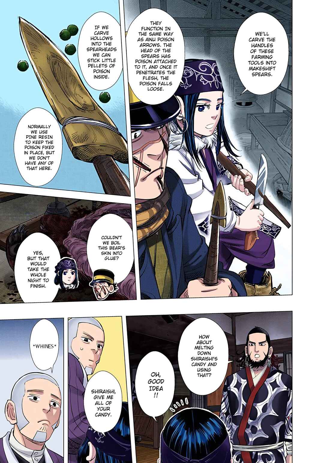 Page 17 Chapter 68 Golden Kamuy (Official Colored)