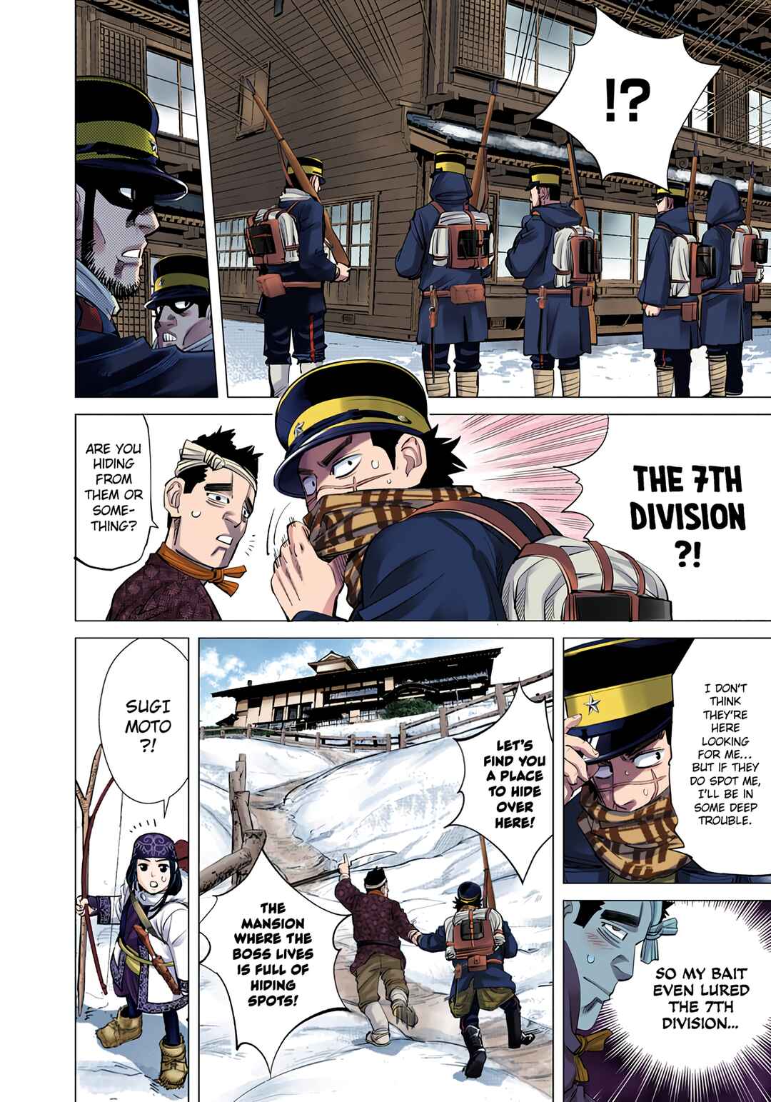 Page 4 Chapter 40 Golden Kamuy (Official Colored)