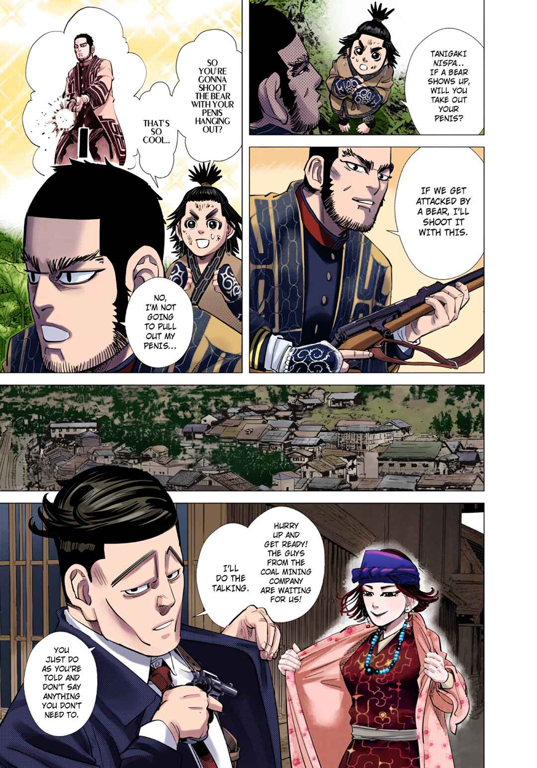 Page 3 Chapter 96 Golden Kamuy (Official Colored)