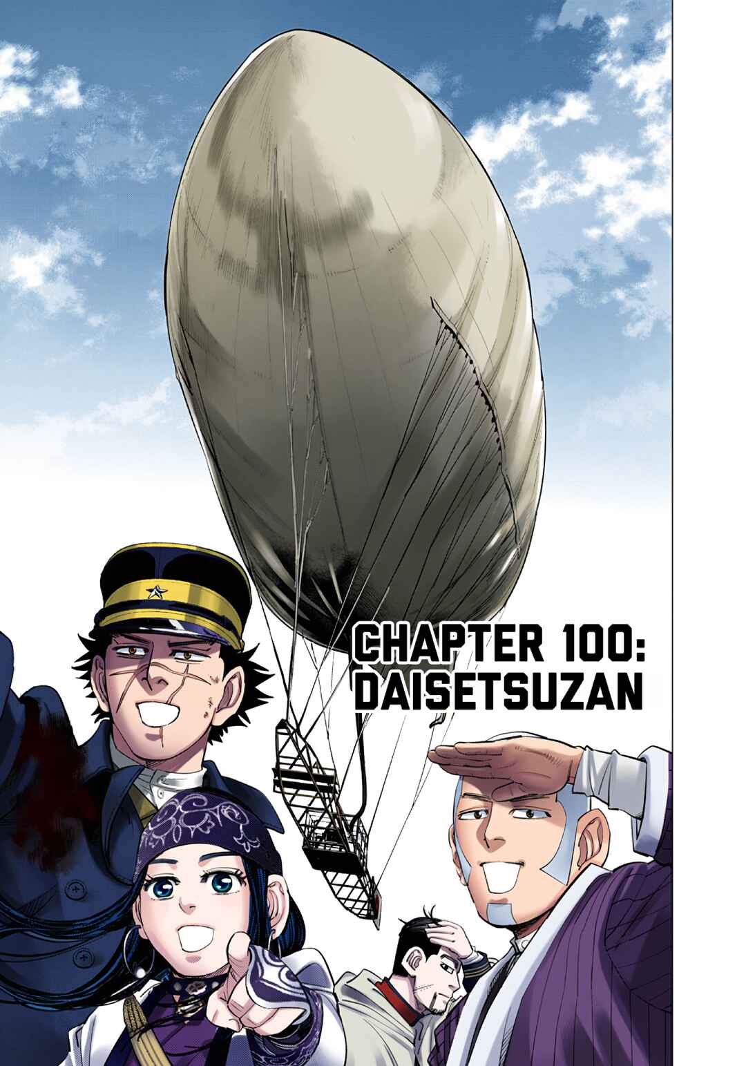 Page 1 Chapter 100 Golden Kamuy (Official Colored)