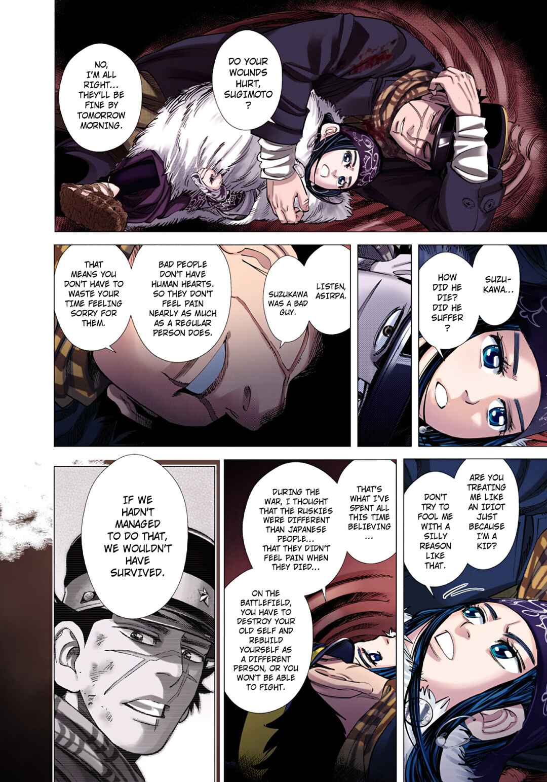 Page 12 Chapter 100 Golden Kamuy (Official Colored)