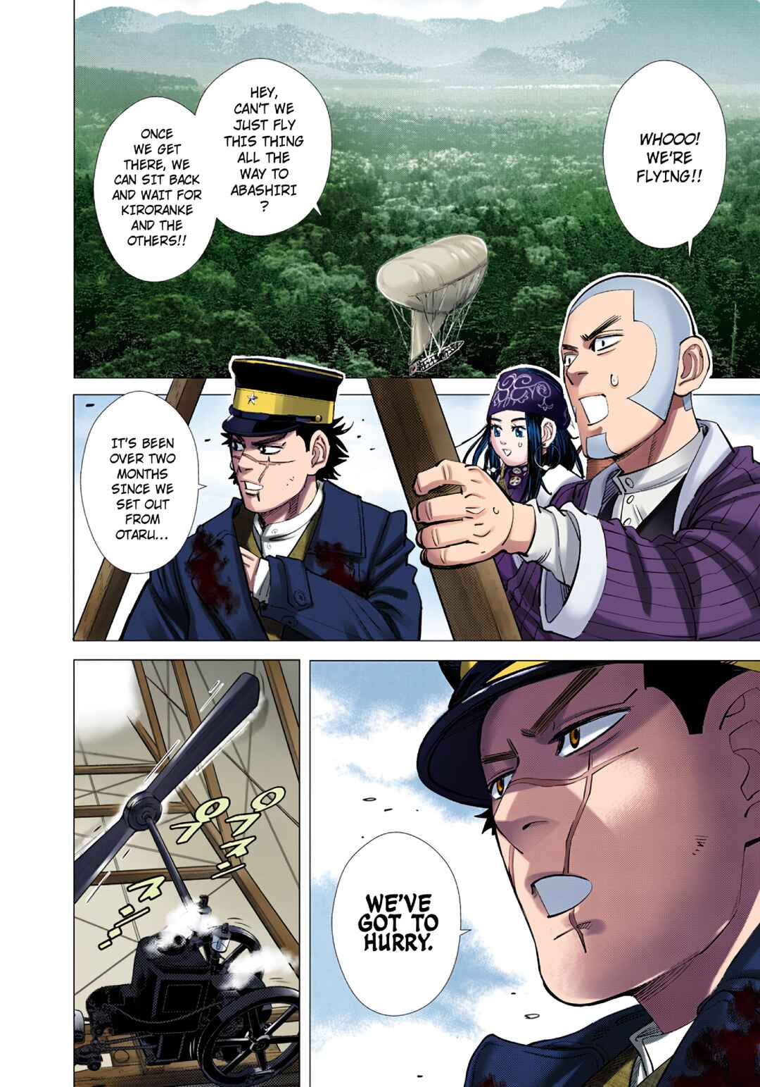Page 2 Chapter 100 Golden Kamuy (Official Colored)