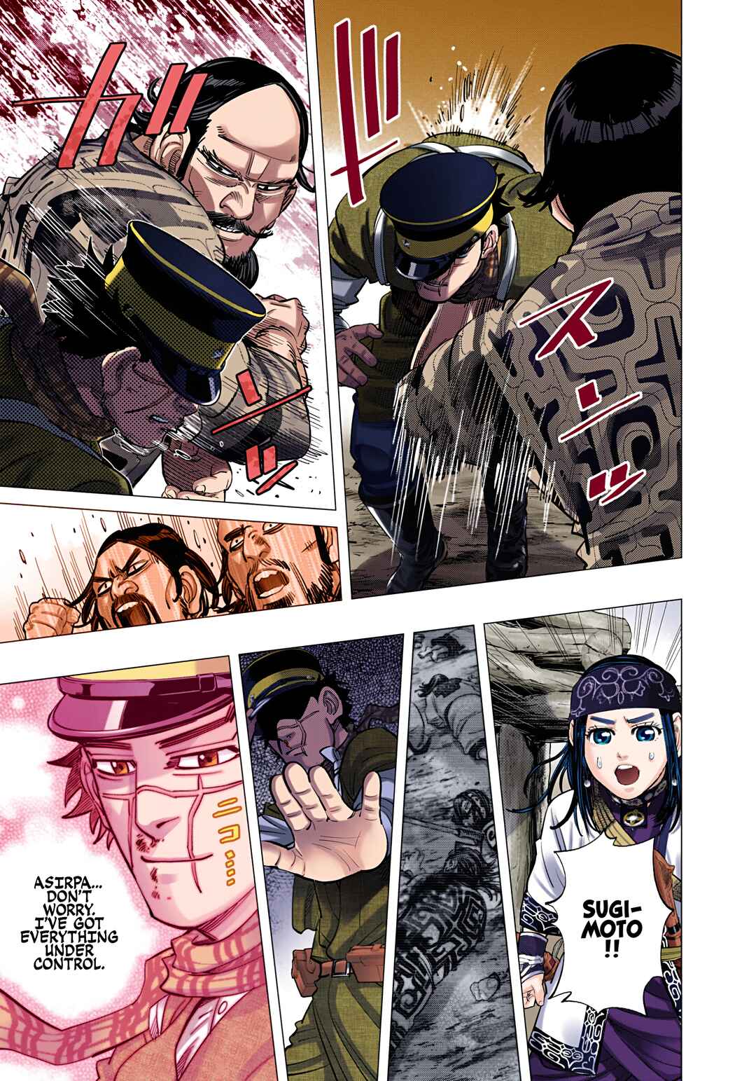 Page 11 Chapter 110 Golden Kamuy (Official Colored)