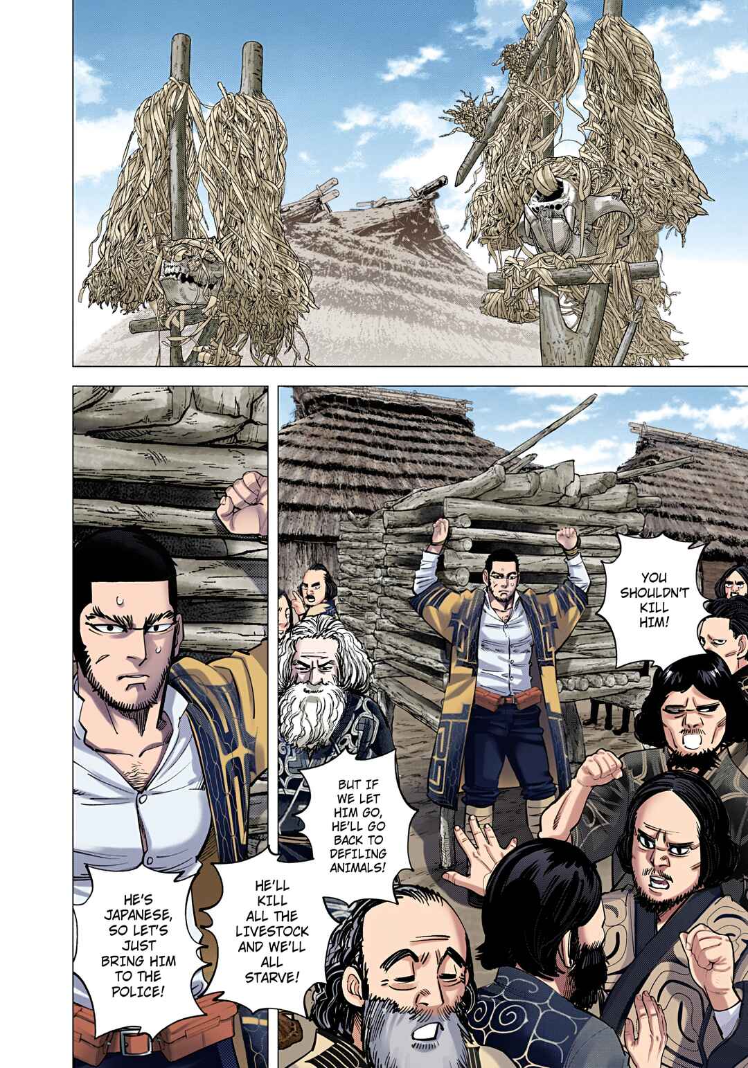 Page 8 Chapter 110 Golden Kamuy (Official Colored)