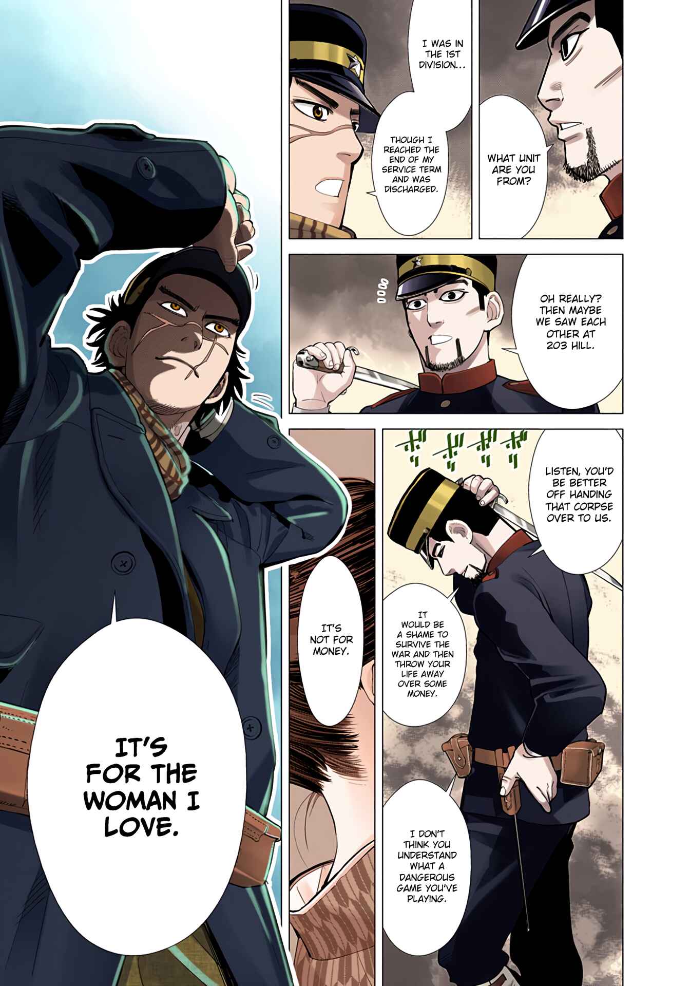Page 3 Chapter 5 Golden Kamuy (Official Colored)