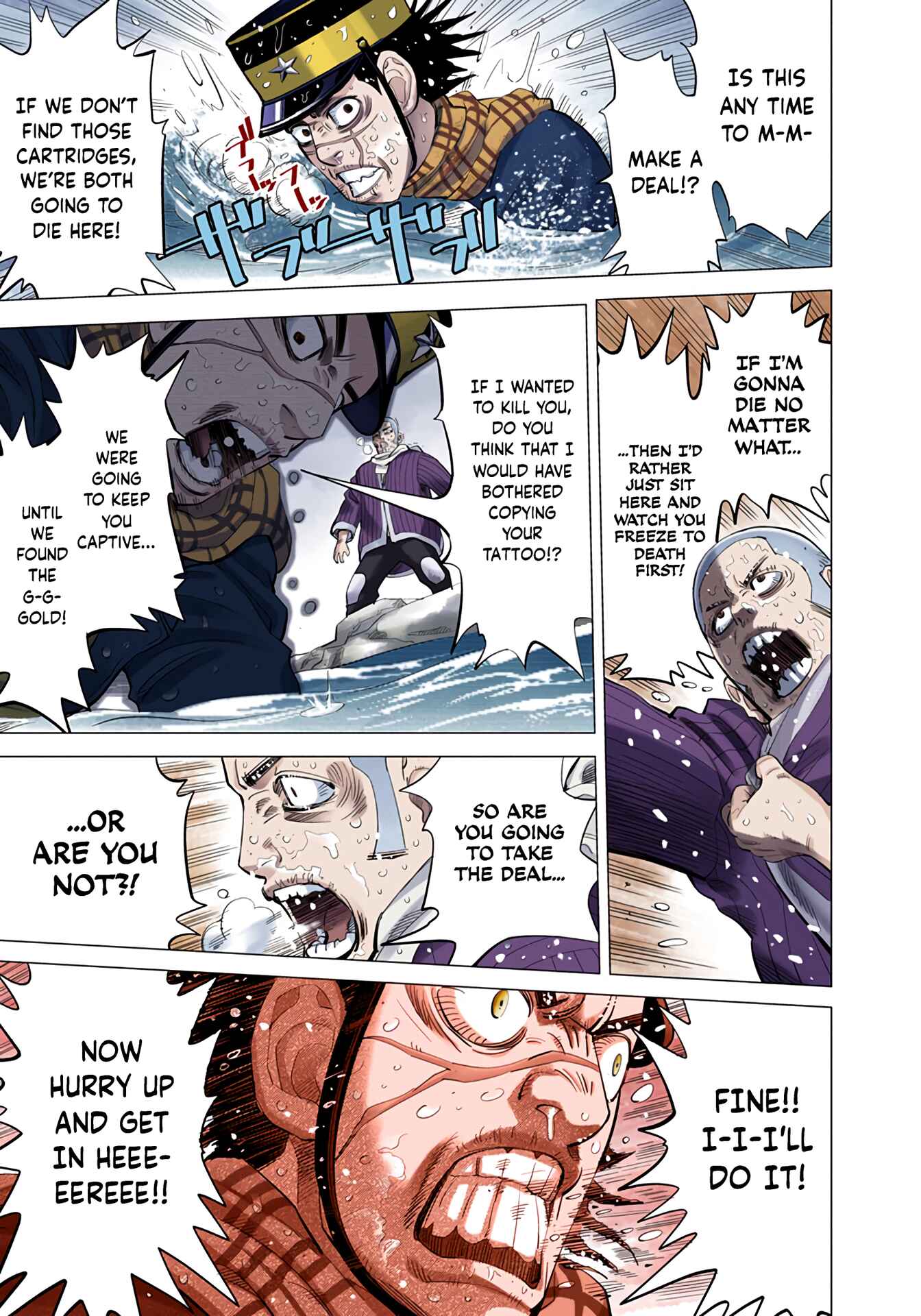 Page 7 Chapter 7 Golden Kamuy (Official Colored)