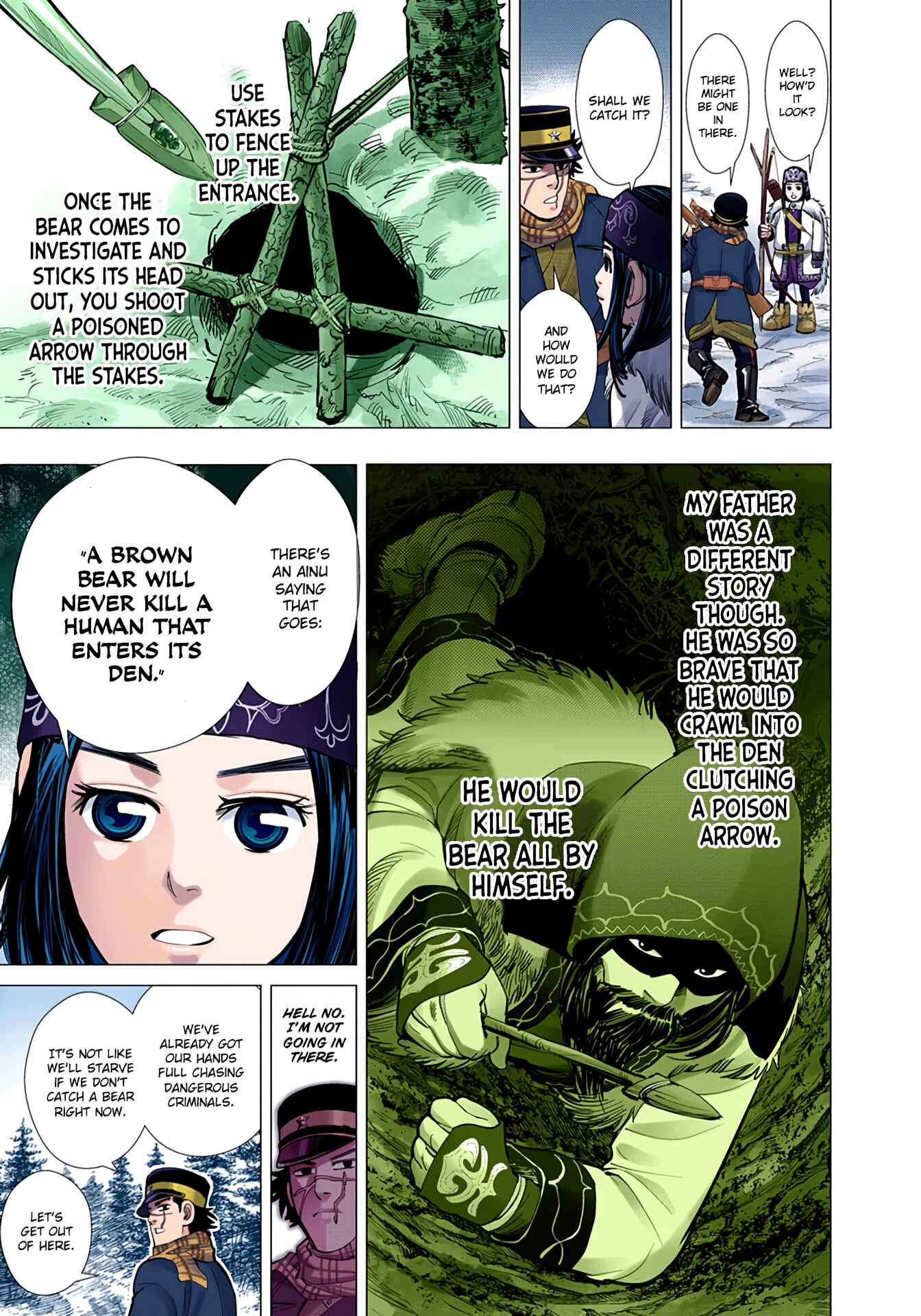 Page 14 Chapter 8 Golden Kamuy (Official Colored)