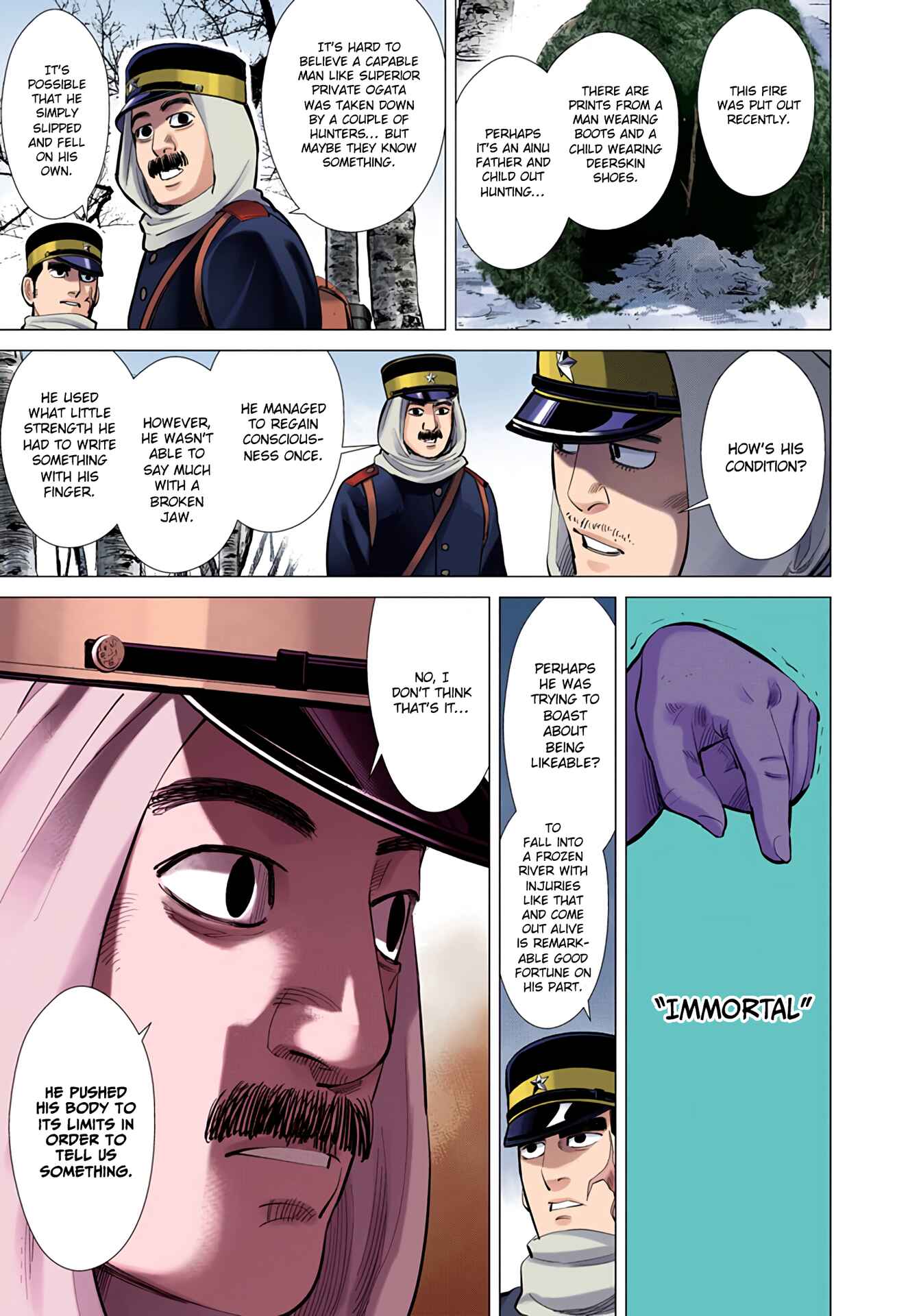 Page 16 Chapter 8 Golden Kamuy (Official Colored)