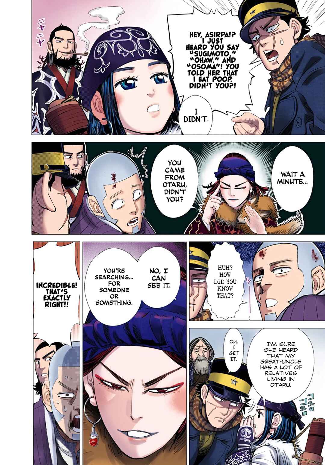 Page 15 Chapter 60 Golden Kamuy (Official Colored)
