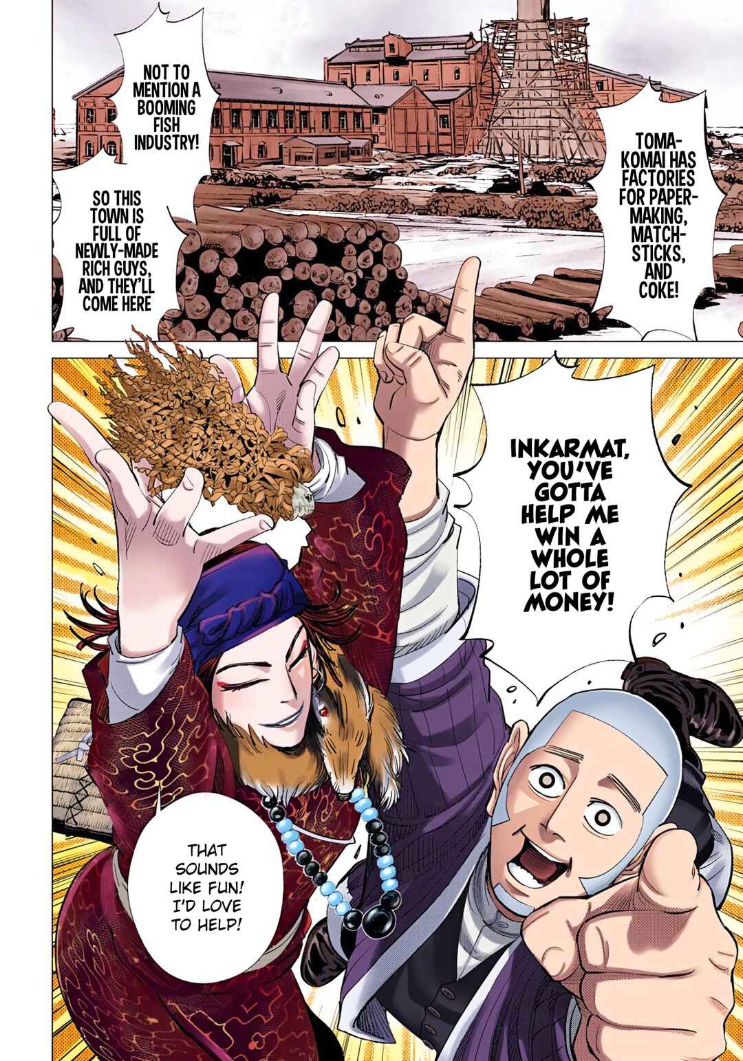 Page 22 Chapter 60 Golden Kamuy (Official Colored)