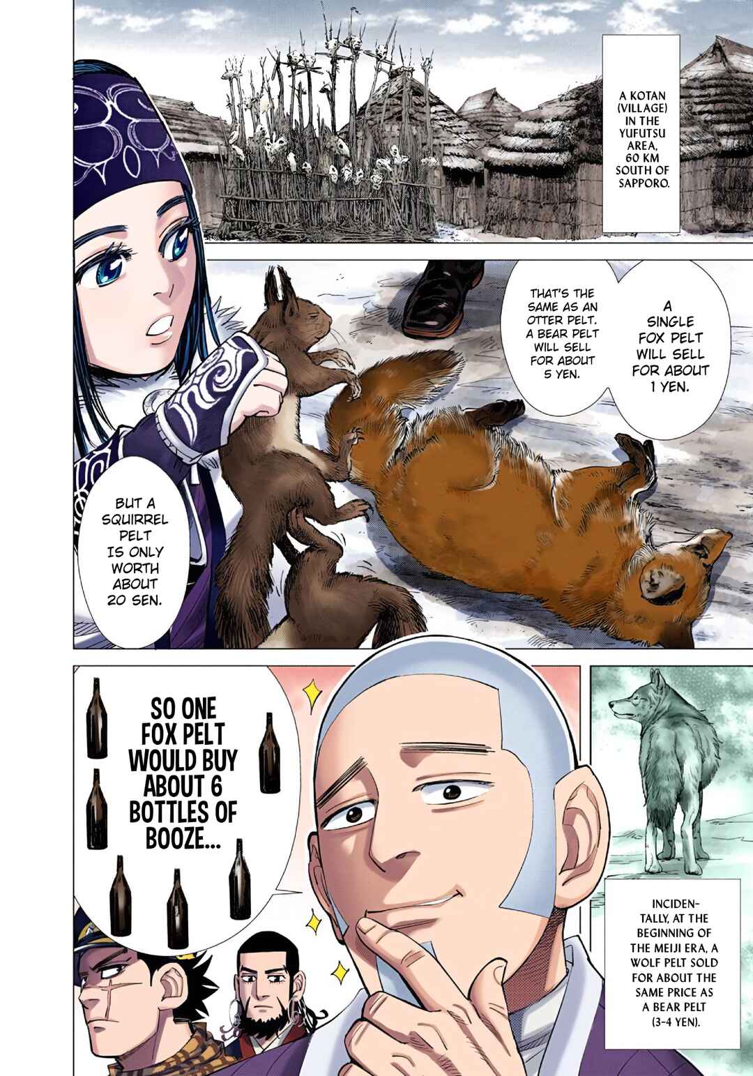 Page 9 Chapter 60 Golden Kamuy (Official Colored)
