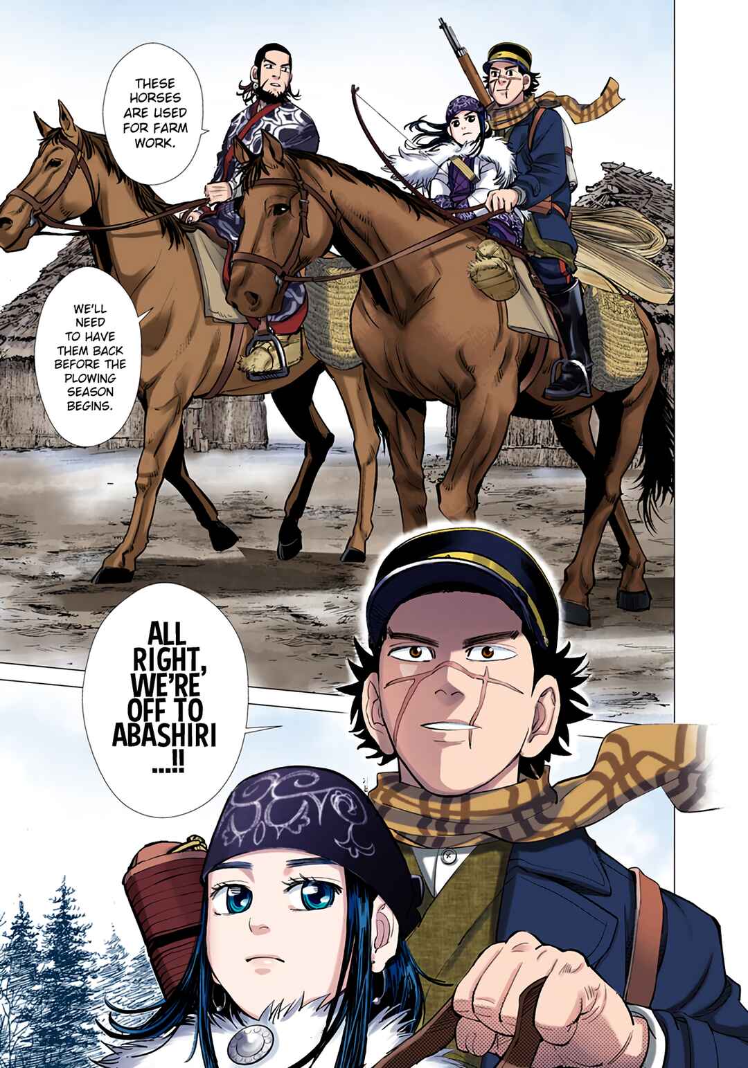 Page 15 Chapter 49 Golden Kamuy (Official Colored)