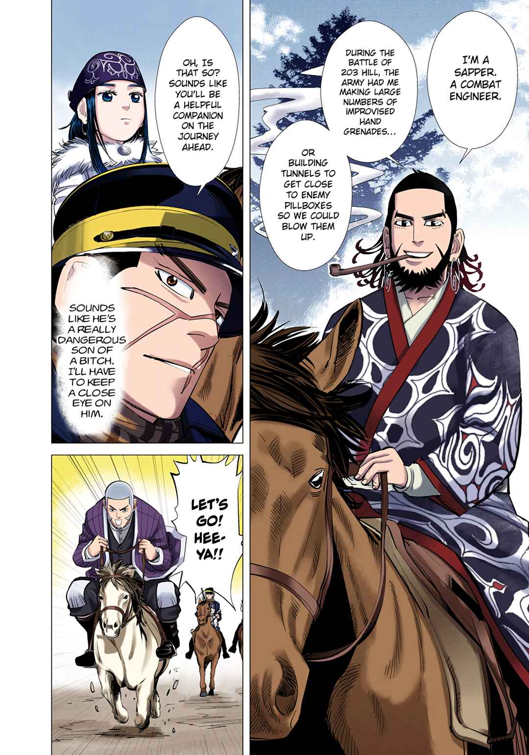 Page 22 Chapter 49 Golden Kamuy (Official Colored)