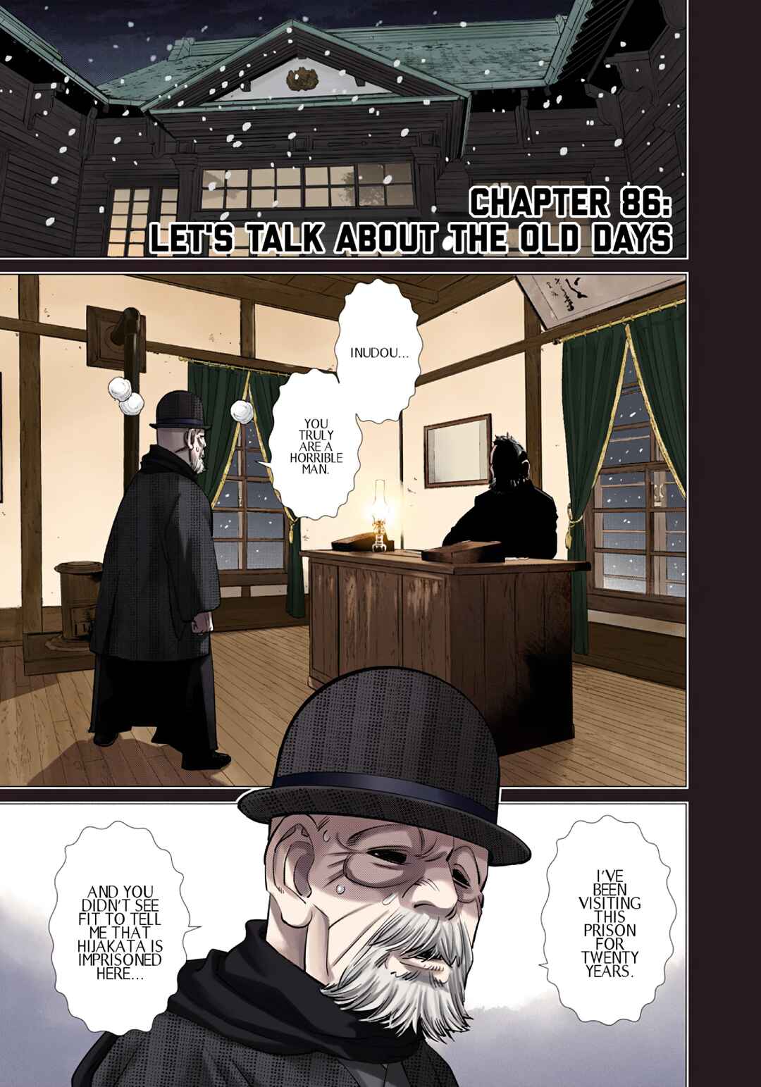 Page 1 Chapter 86 Golden Kamuy (Official Colored)