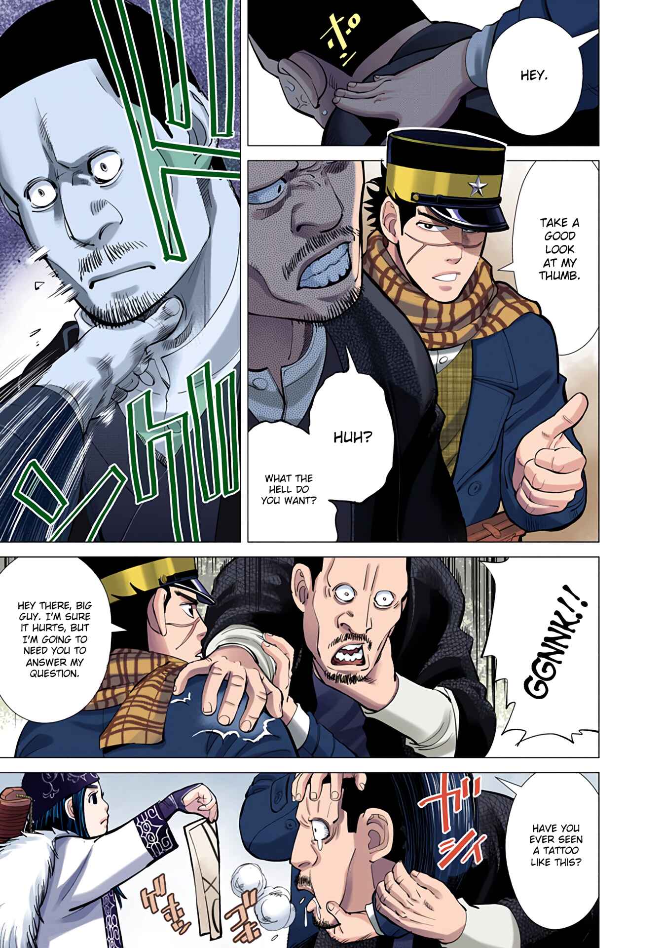 Page 11 Chapter 3 Golden Kamuy (Official Colored)